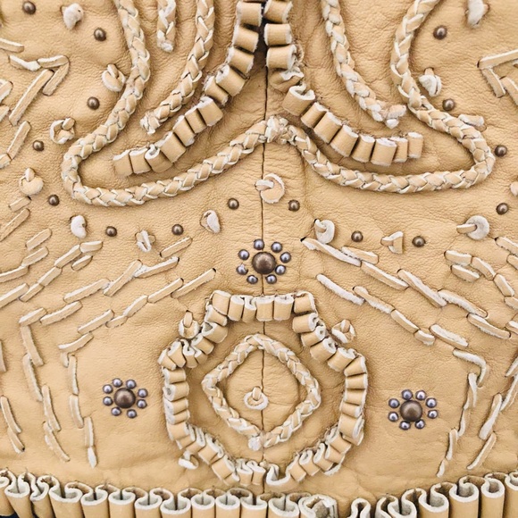 Elegant Tan Embroidered Women's Jacket - Picture 11 of 16